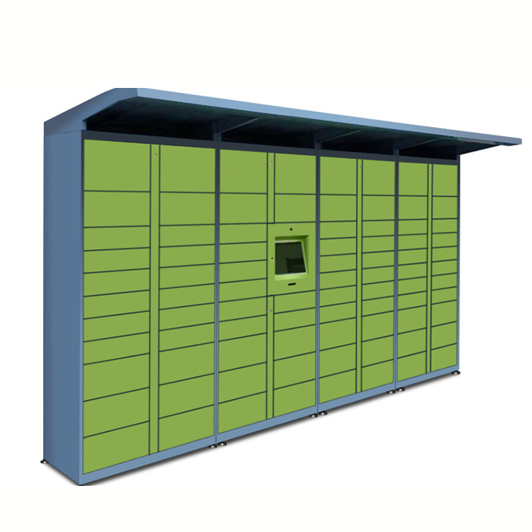 outdoor delivery locker with electronic lock  smart storage locker system parcel locker