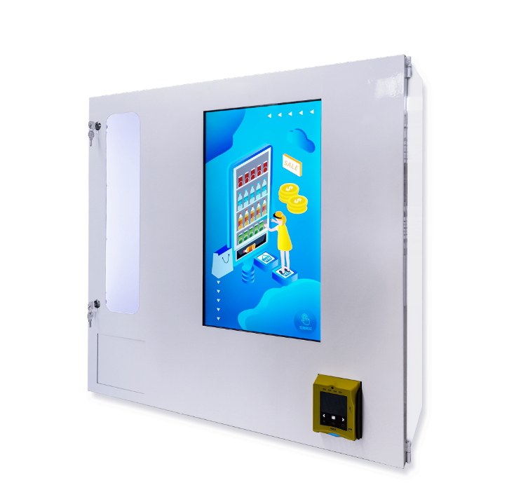 wall mounted vending machine with card reader condom vending machine with age verification