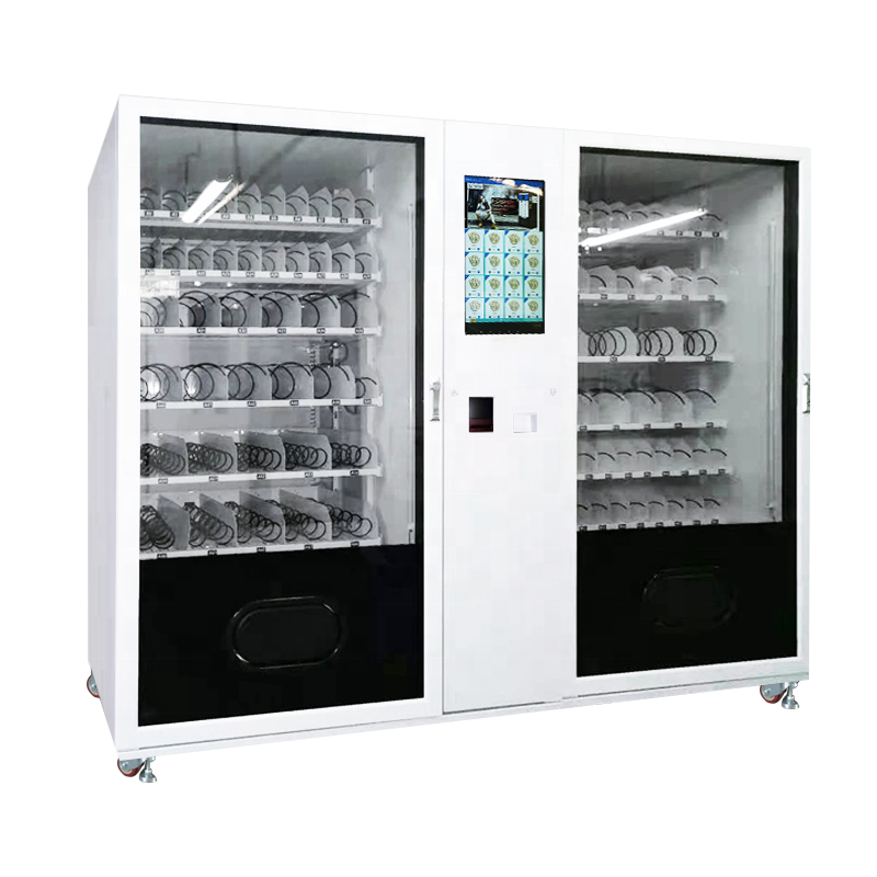 Large capacity double cabinet Instant noodle vending machine Ramen vending machine