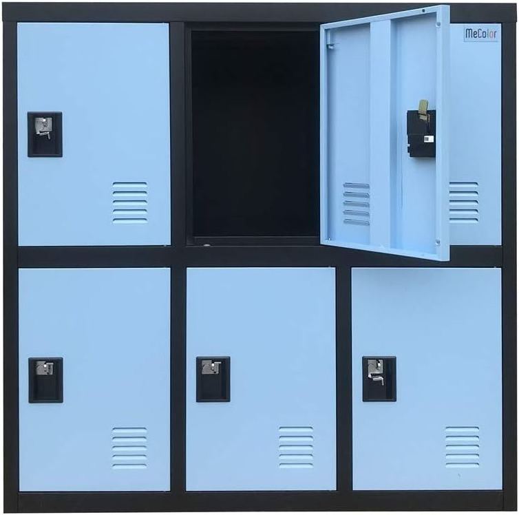 Playroom Big capacity metal storage cabinet factory tool steel box cupboard wardrobe