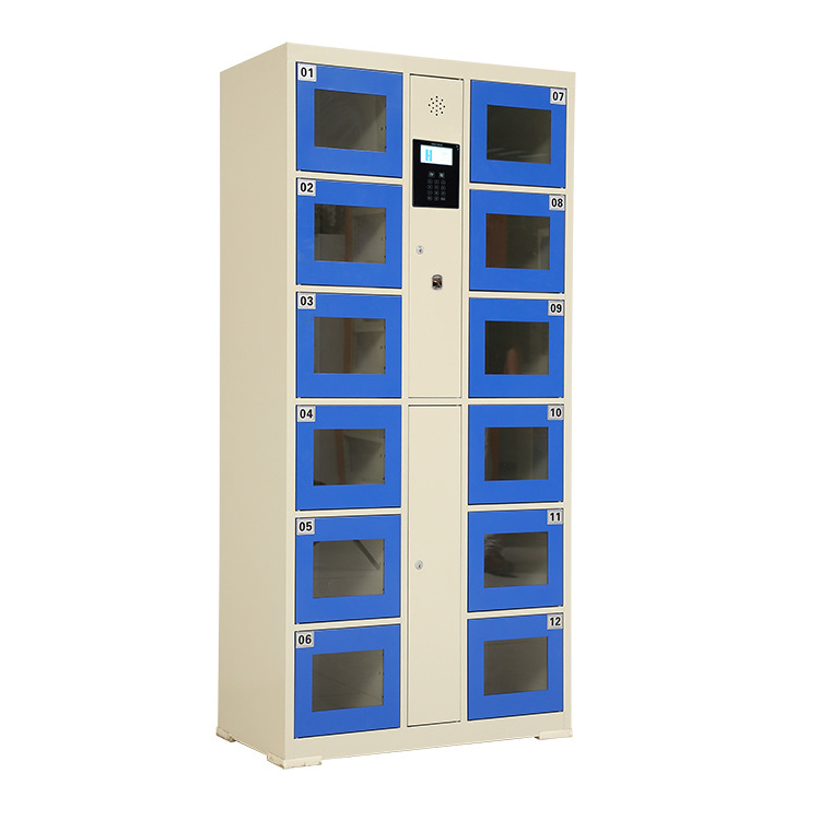 Factory wholesale metal storage locker luggage QR code locker