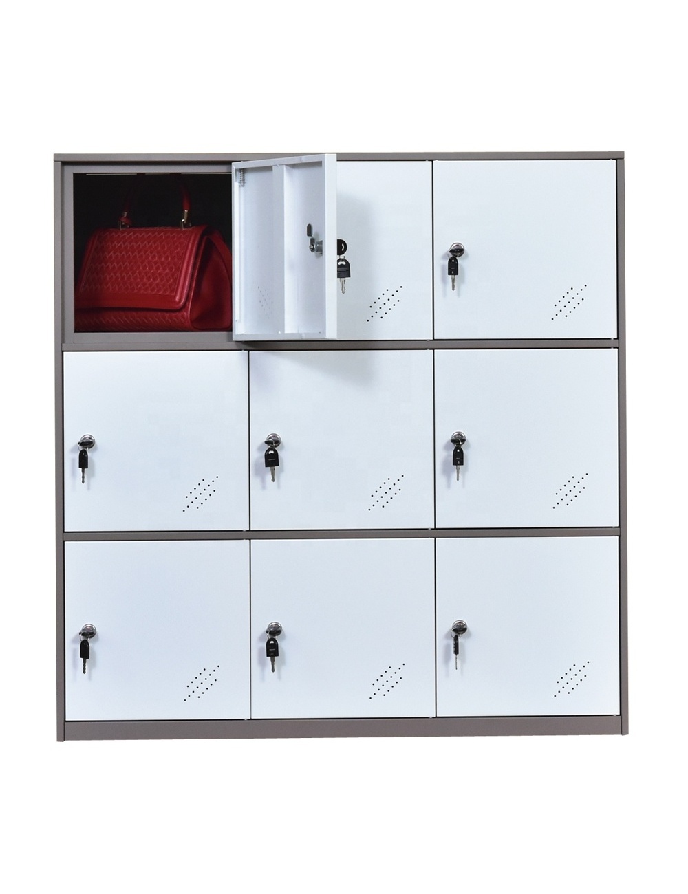 heavy duty steel school storage lockers half height small metal kids lockers for sale