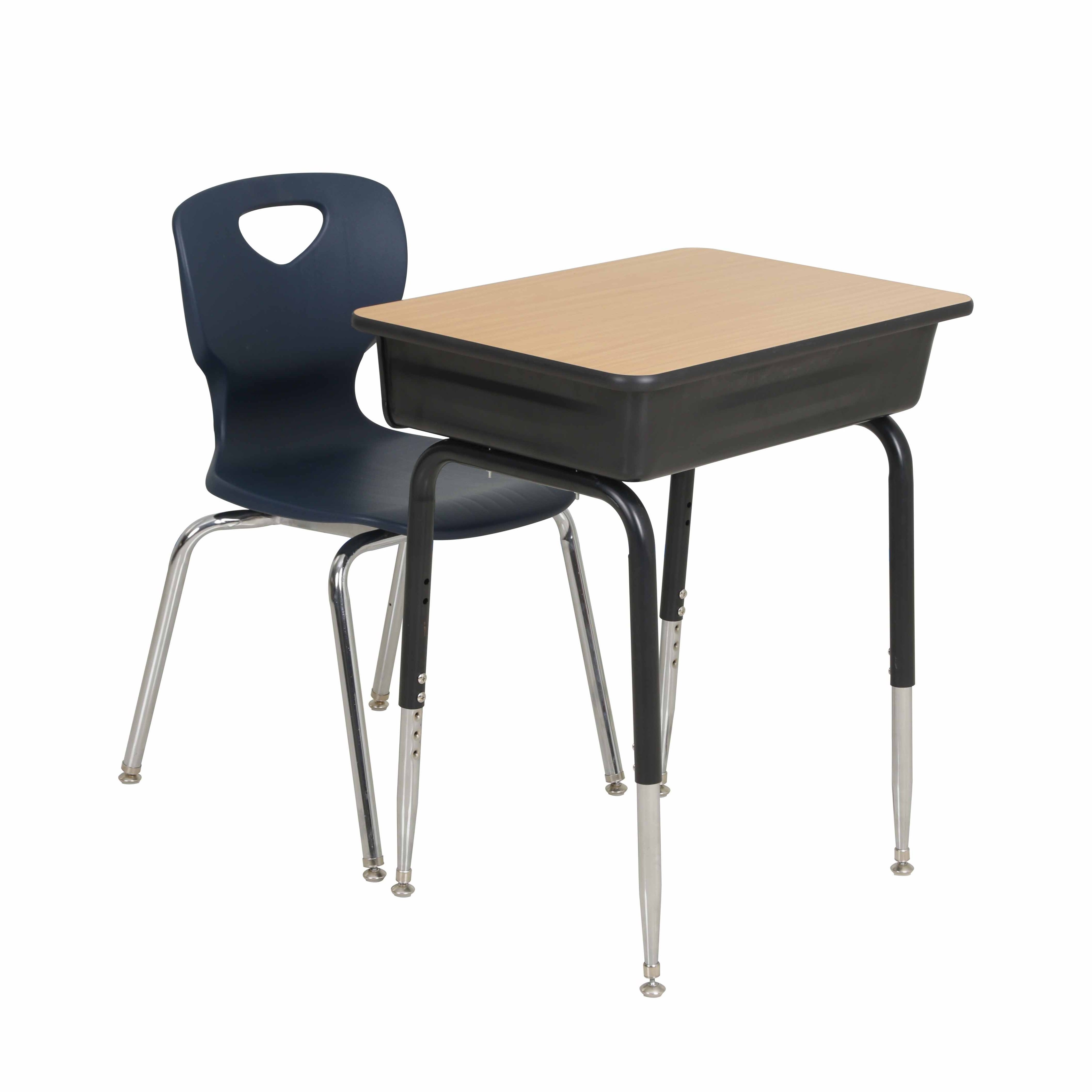 School Furniture Single Study Table and Chair Wholesale