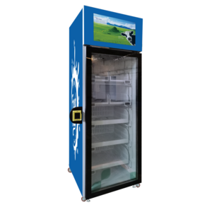 China factory Health food vegetable fruit smart fridge vending machine with cooling system in the supermarket