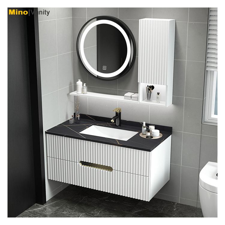 Hot Sale Timber Dark Brown Freestanding Clearance 60 Inches Euro Style Bathroom Vanity Sets Bathroom Cabinets And Vanities