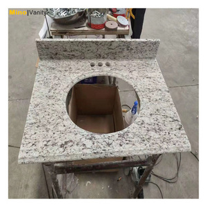 Custom L Shape Bathroom Classic Granite Banjo Countertops,Vanity Tops & Table Tops