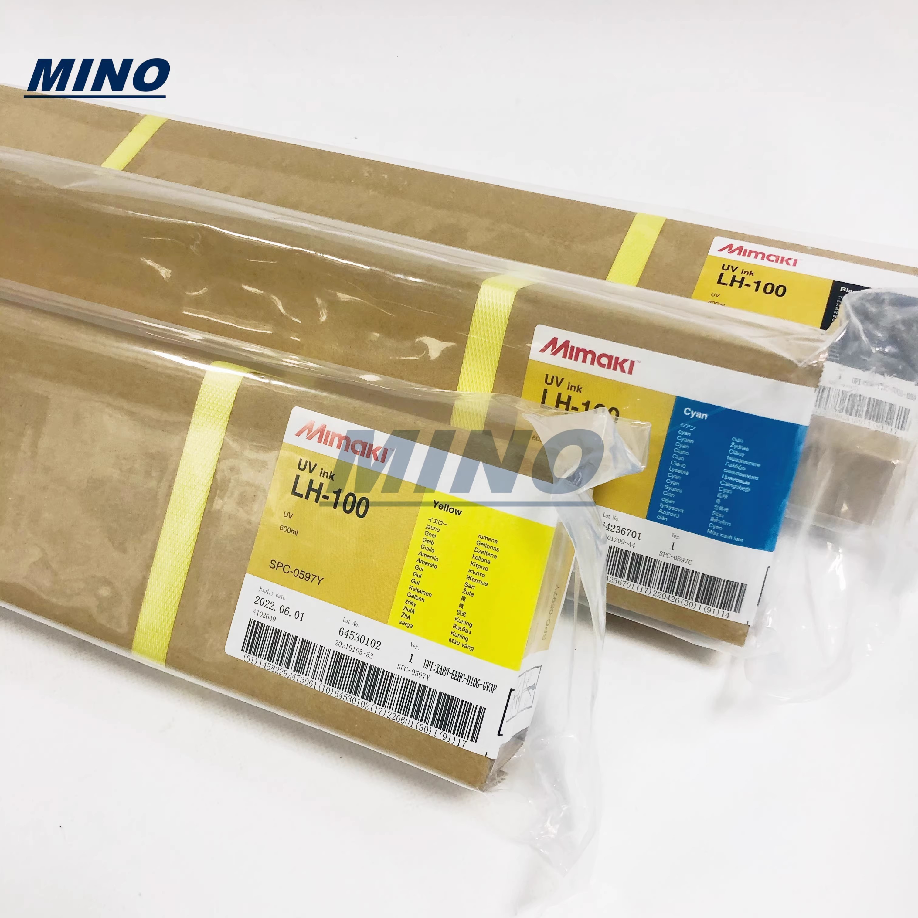 600ml Original Mimaki LH-100/lh100 UV Ink cartridge for UJF3042,UJF6042  with 8 colors