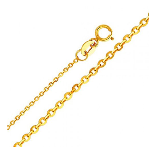 Gold Plated Stainless Steel Diamond Cut Belcher Bracelet, New Design Rolo Chain Bracelet