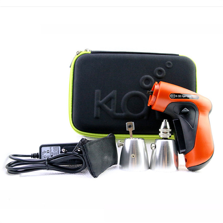 KLOM Cordless Electric gun Drill Lock Tool Kit full Sets for Professional Locksmith For Door repair open