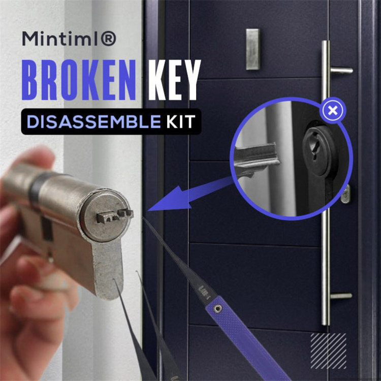 Broken Key Disassemble Kit Set Locksmith Tools Taken The Broken Keys Easily Out Of Lock Locking Repair Tools Pack