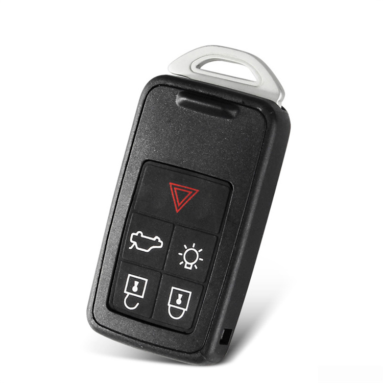 5 Buttons  Smart Car Key Shell Remote Case For Volvo S60 V60 S80 XC70 XC60 V70 2008-2017 Remote Cover Accessories