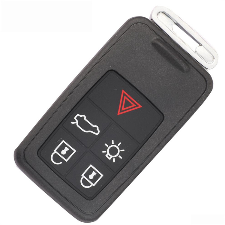 5 Buttons  Smart Car Key Shell Remote Case For Volvo S60 V60 S80 XC70 XC60 V70 2008-2017 Remote Cover Accessories