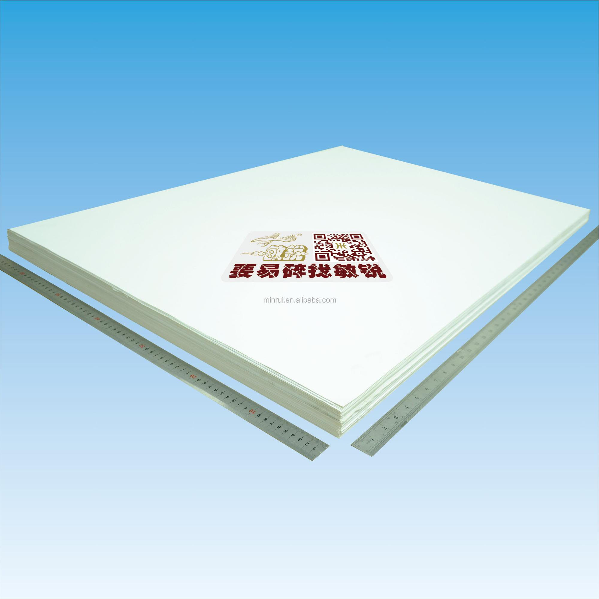 Best Selling Minrui Brands Destructible Eggshell Sticker A4 Security Paper