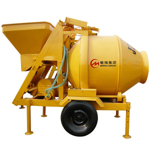 Minrui Lift Portable JZC350 Concrete Mixer Machines Prices