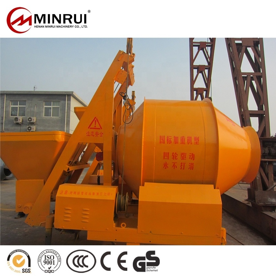 China Portable JZM750 1 Yard Cement Concrete Mixer For Sale