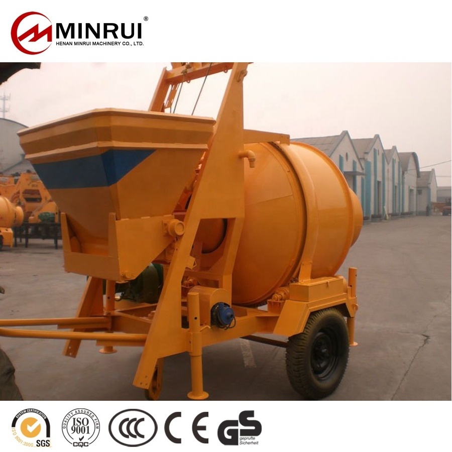 China Portable JZM750 1 Yard Cement Concrete Mixer For Sale