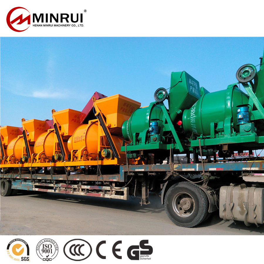 Minrui Lift Portable JZC350 Concrete Mixer Machines Prices