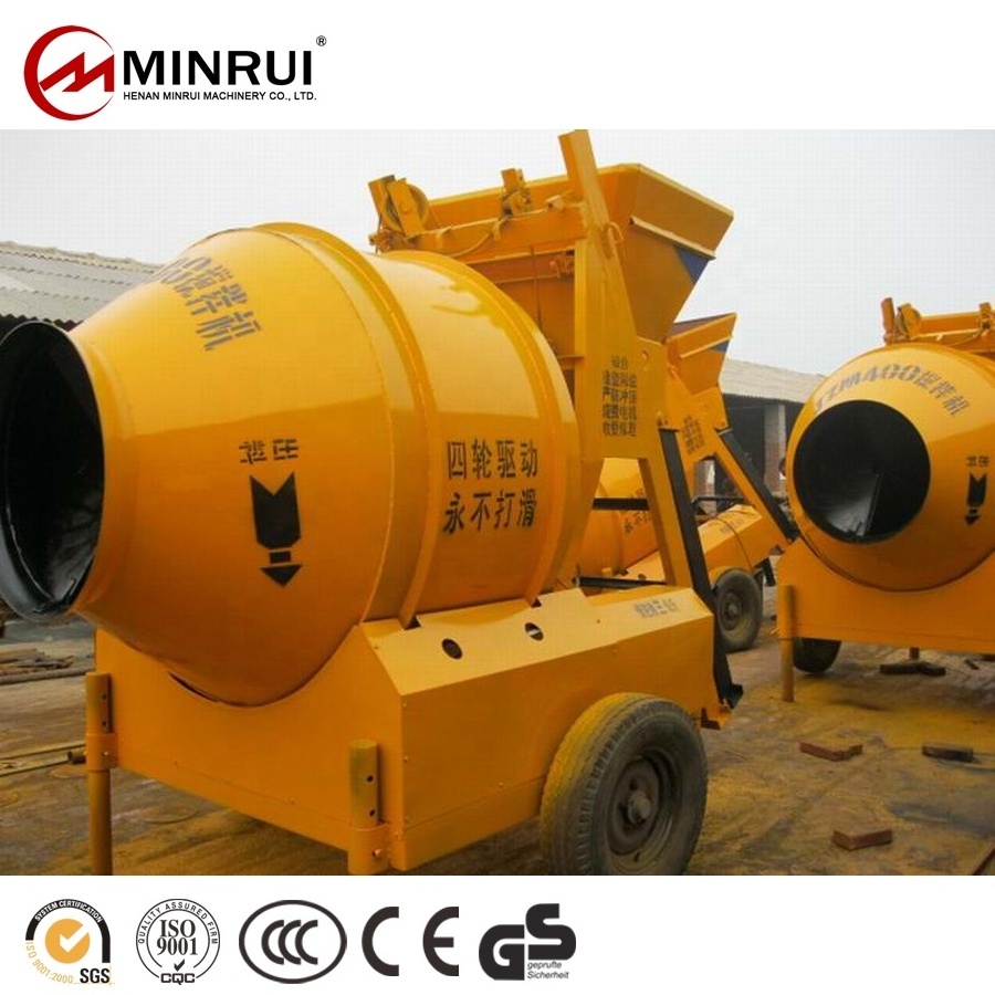 China Portable JZM750 1 Yard Cement Concrete Mixer For Sale