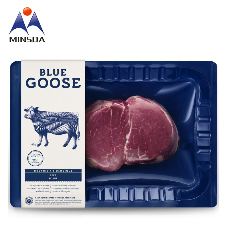 Minsda Waterproof Eco-friendly Private Frozen Meat Packaging Labels