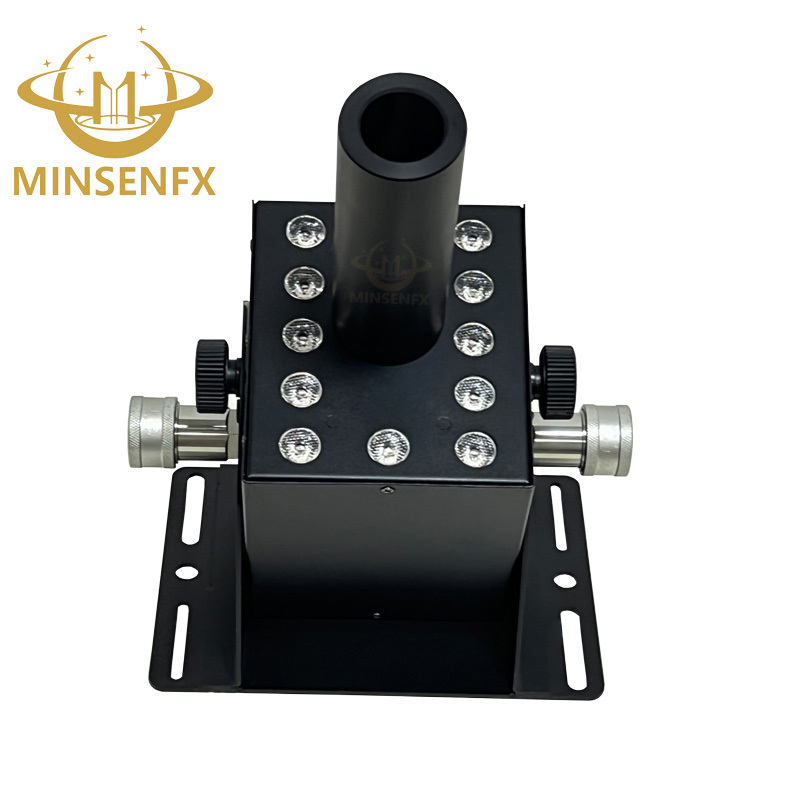 MINSENFX LED Factory price CO2 Jet 18X3W RGB co2 cannon dmx control stage effects equipment