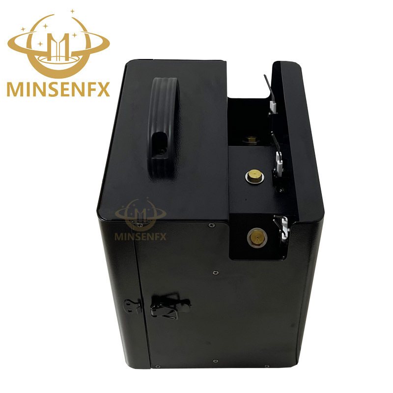 MINSENFX new style DMX three head flame jet machine 200w spray fire machine Triple -way flame projector for stage