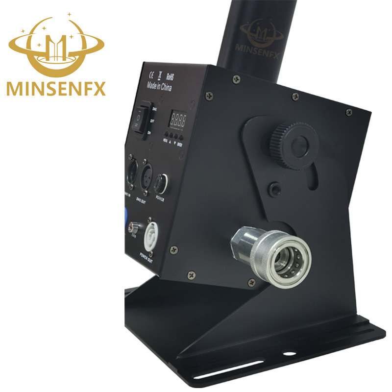 MINSENFX LED Factory price CO2 Jet 18X3W RGB co2 cannon dmx control stage effects equipment