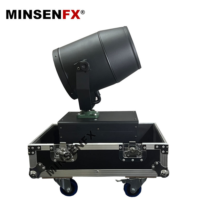 MiNSENFX Factory Price DJ Stage special effects Christmas Party 2000w moving head artificial large spray snow machine outdoor