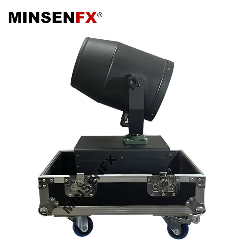 MiNSENFX Factory Price DJ Stage special effects Christmas Party 2000w moving head artificial large spray snow machine outdoor