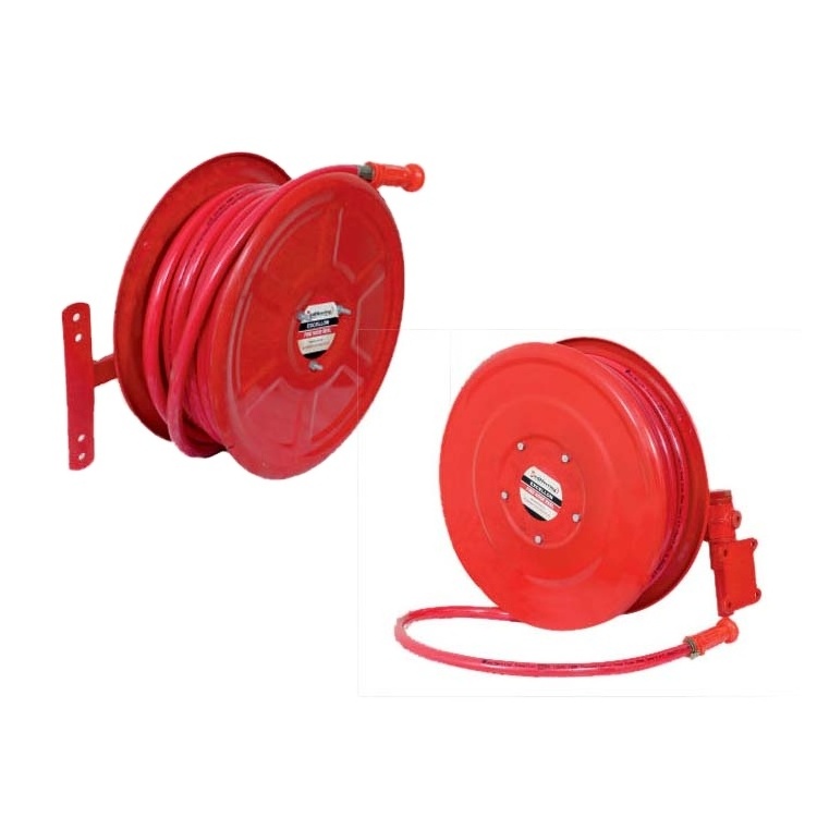 Best price Fire fighting equipment fire hose reel box with fire reel