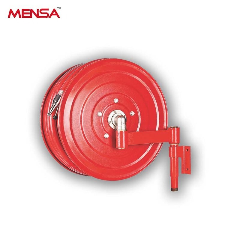 Best price Fire fighting equipment fire hose reel box with fire reel