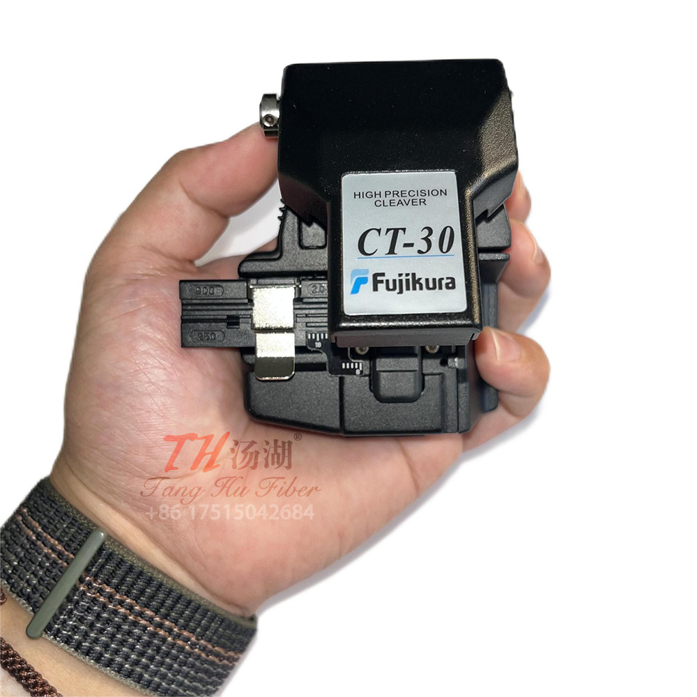 Fiber Optic Cleaver Fiber Fusion Splicer Isp Equipment Optical Fiber Fusion Cleaver CT-30 Ip Optical Equipment 5 Years 0.5 125um