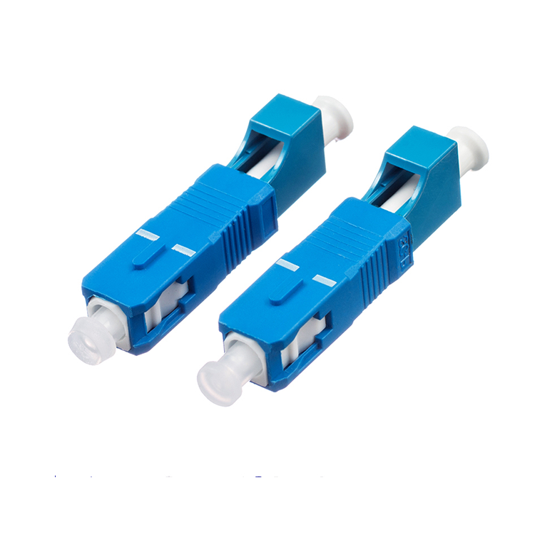 SC Male to LC Female Fiber Optic Adapter SC-LC Hybrid Fiber Optical Adaptor