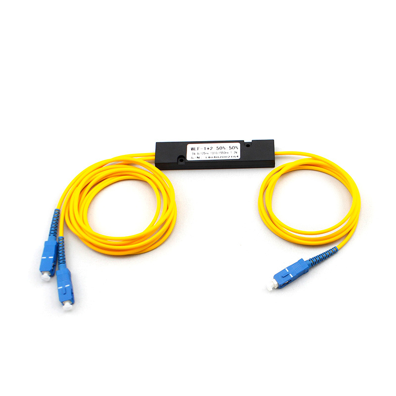 Promotional Price FTTH SC Connector 1x2 Pigtail Fiber Optical Splitter Ftth Terminal Box Indoor Wall Mount Ftth Box 4way 1310nm