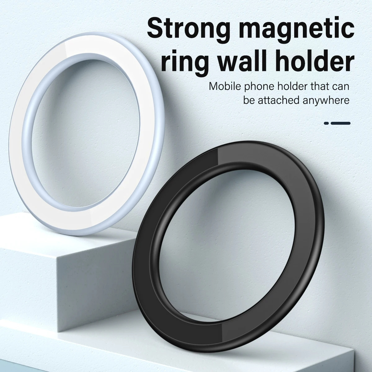 Strong Magnetic Ring Wall Holder For Magsafe iPhone 15 Pro Max 12 13 14 Pro For Samsung S23 Ultra S22 Powerful Magnet Car Mount