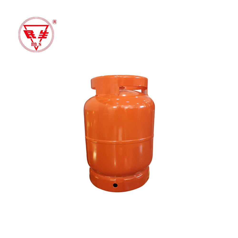 export filling Small Gas Bottle LPG Gas Cylinder 5kg LPG Gas tanks for cooking use