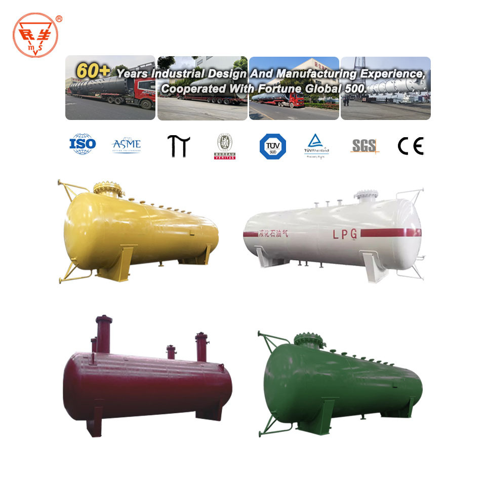 20-50M3 Underground Lpg Tank Buried Propane Gas Storage Tank For Sale