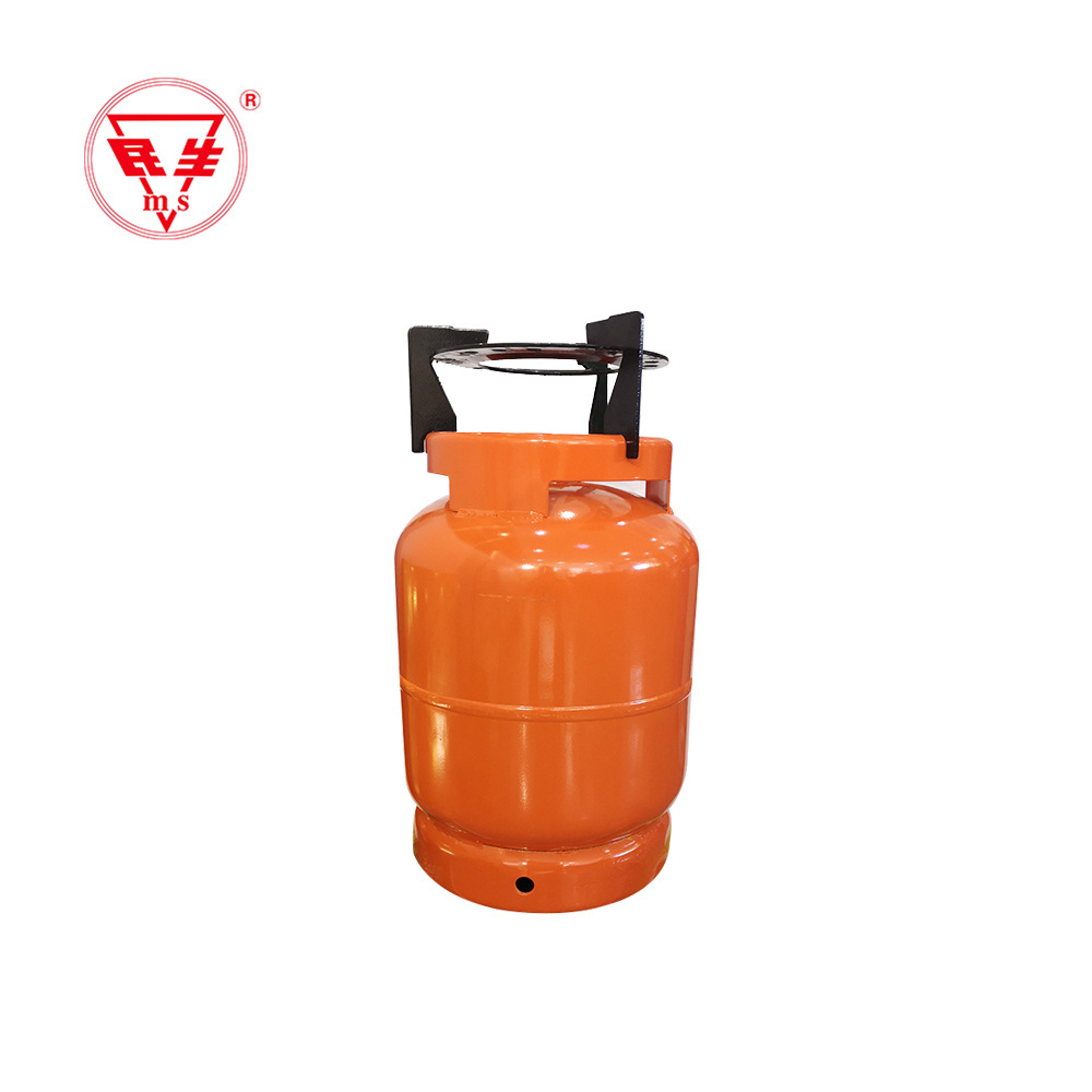 export filling Small Gas Bottle LPG Gas Cylinder 5kg LPG Gas tanks for cooking use