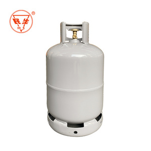 Empty Gas Cylinder Price Tare Weight 15kg Lpg Propane Cooking Gas Cylinder ISO4706 BV 12.5kg 12.5kg Steel Low Yemen Tank