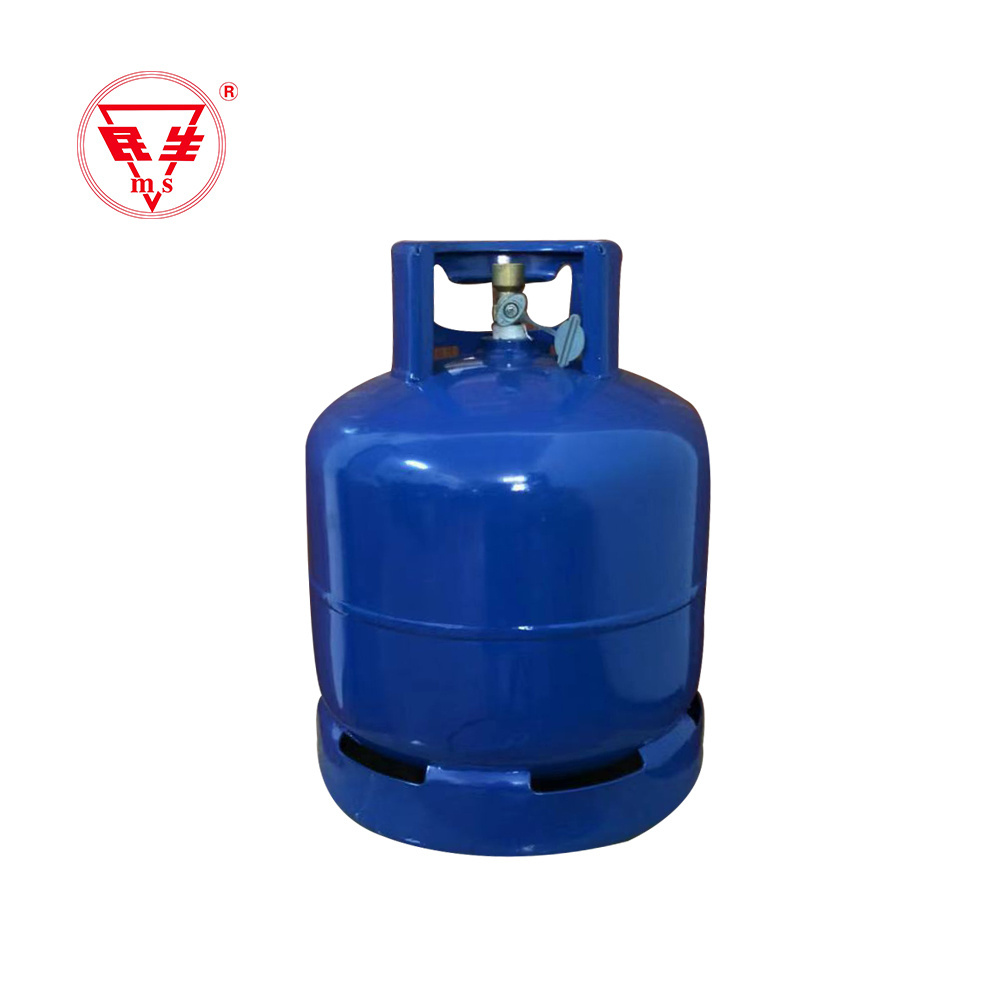 worldwide supply 3kg 5kg 7kg 9kg 19kg 48kg 45kg empty gas lpg cylinder with valve for commercial