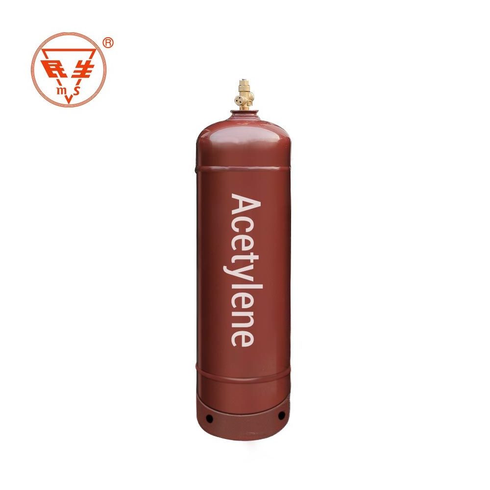 welding acetylene cylinder 40L empty acetylene gas cylinder price