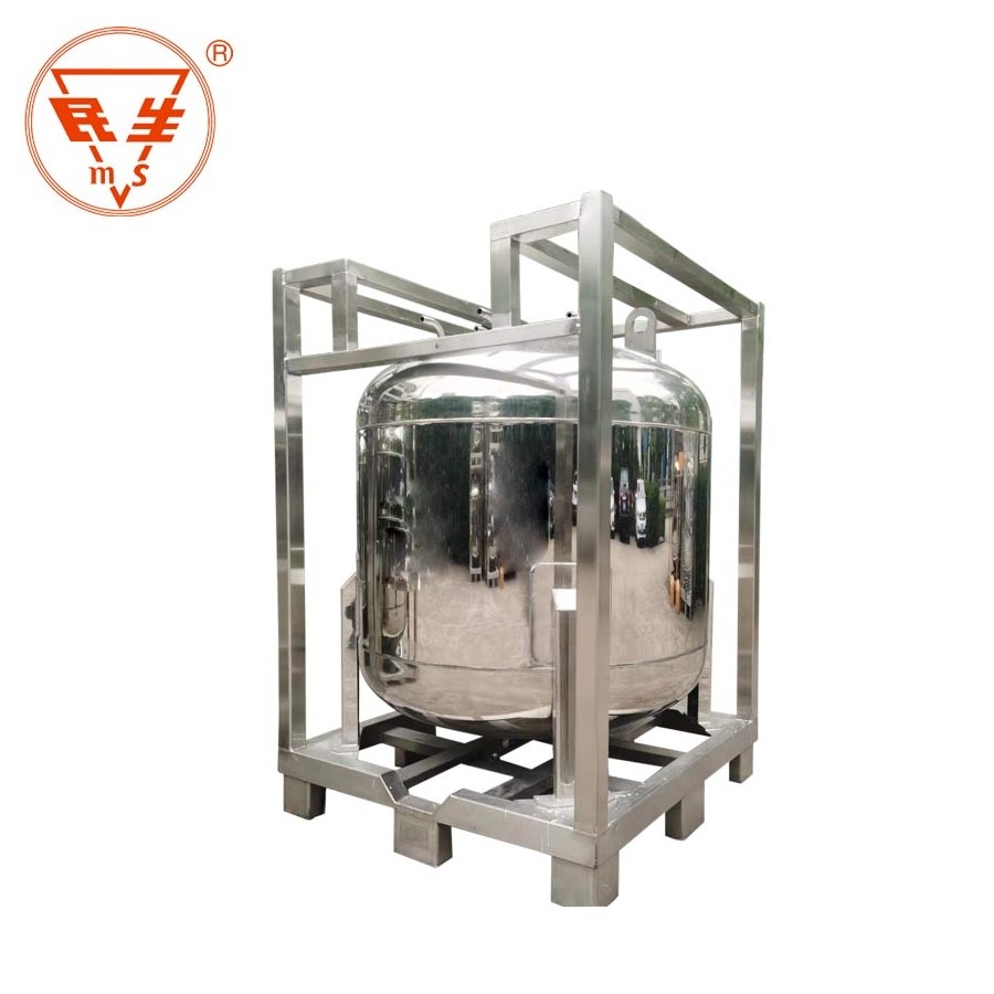 china manufacture electrolyte bucket drum stainless tank for storage use