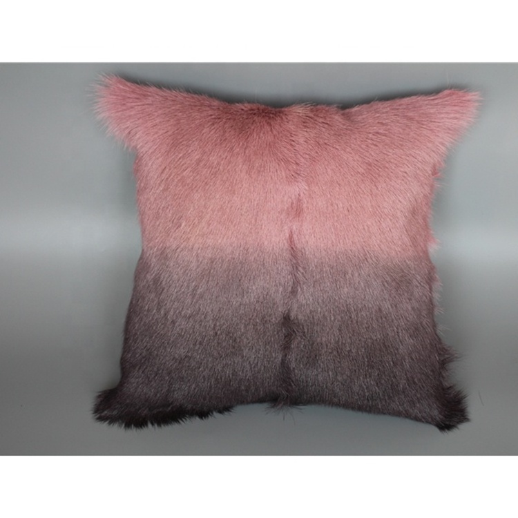 MWFur Lamb Pillowcase Fashion Lamb Fur Homes Pillow Cover Luxury Fur Cushion Case Goat Fur Pillow Case