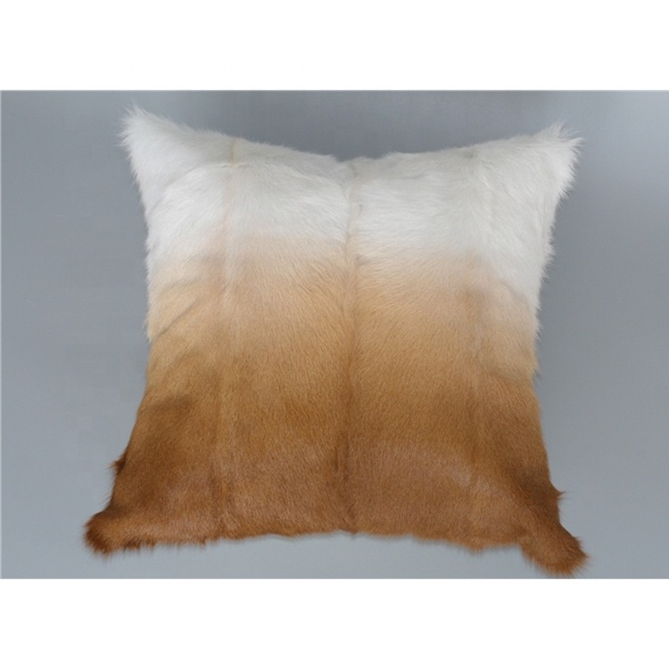 MWFur Lamb Pillowcase Fashion Lamb Fur Homes Pillow Cover Luxury Fur Cushion Case Goat Fur Pillow Case