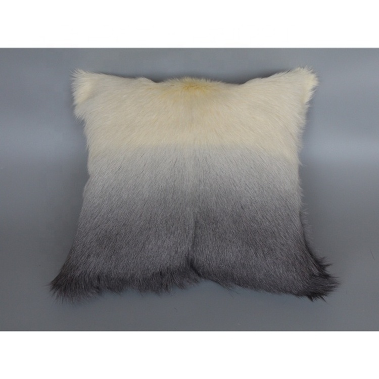 MWFur Lamb Pillowcase Fashion Lamb Fur Homes Pillow Cover Luxury Fur Cushion Case Goat Fur Pillow Case