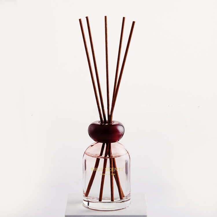 Luxury Reed Diffuser Glass Bottle Home Fragrance Air Freshener Diffuser Bottle Reeds Reed Diffuser Refill