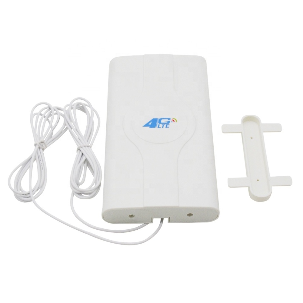 3G 4G LTE Booster MIMO Panel 700-2600MHz Antenna 2*SMA/CRC9/TS9 for Router Modem