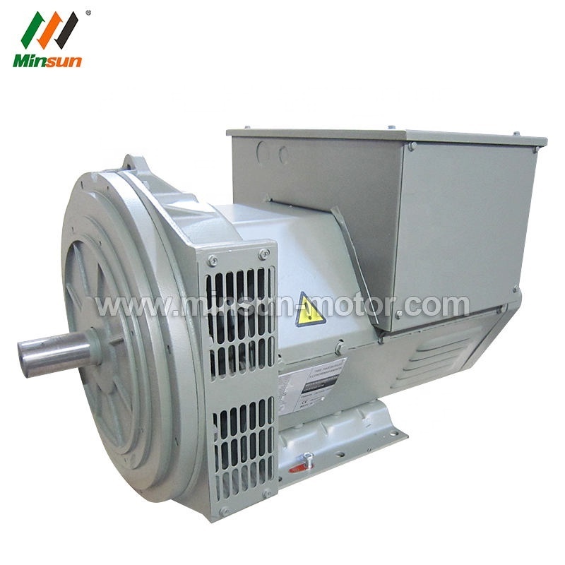 Brushless AC Stamford Alternator-Copy 30kw 40kw 50kw Generator Head 50Hz/60Hz Double Bearing with Pulley