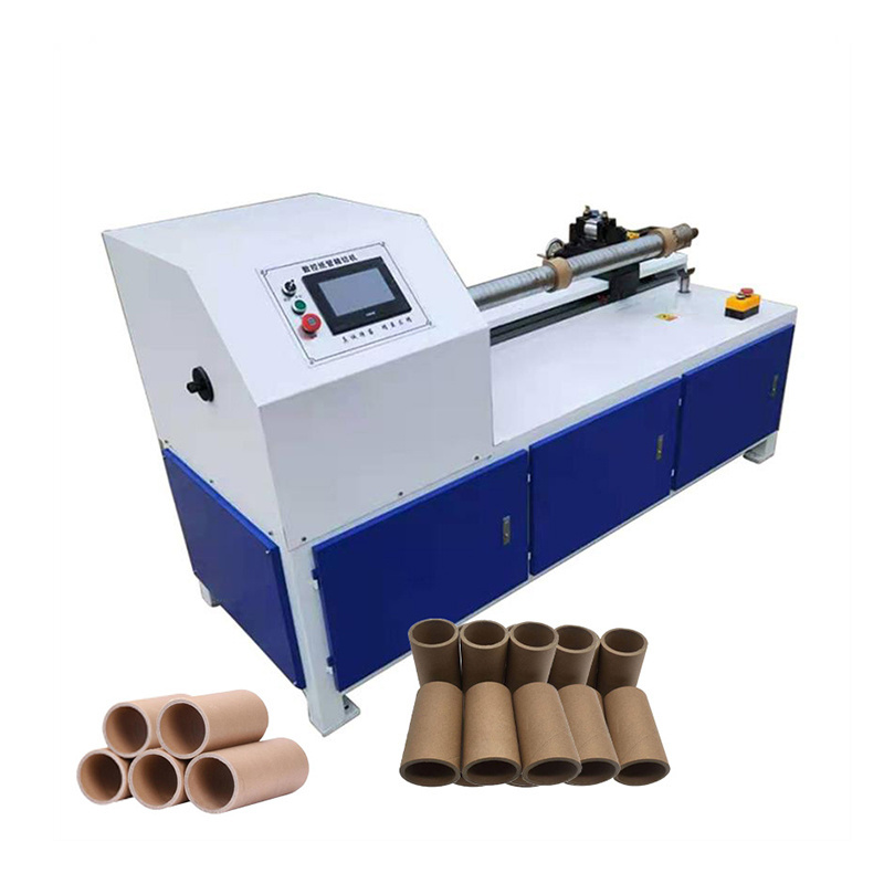 Mintai Electric Paper Tube Cutting Machine Carton Paper Tube Cutter Cardboard Tube Cutter