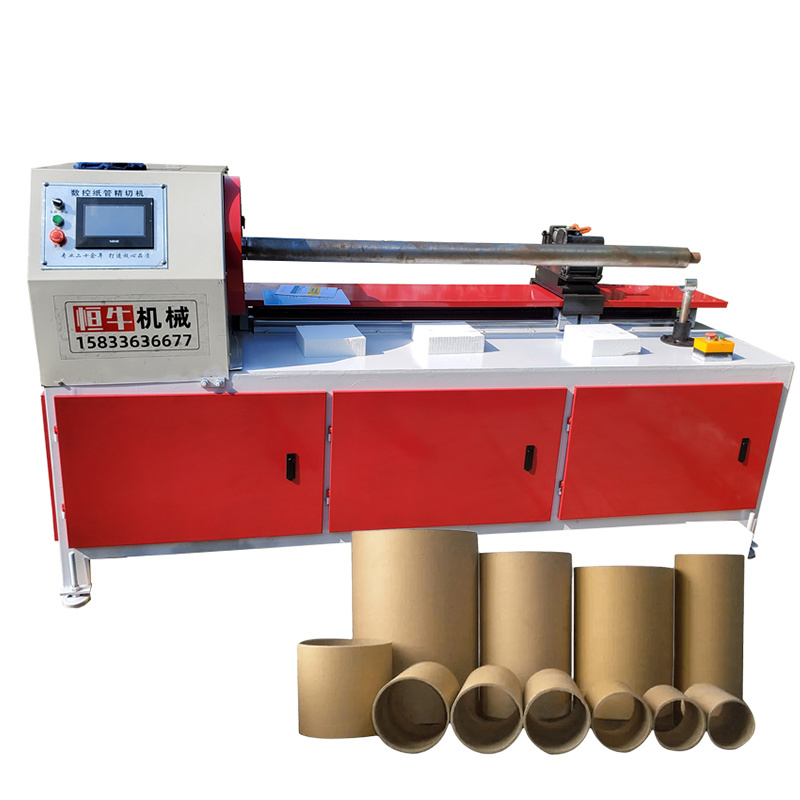 Mintai Electric Paper Tube Cutting Machine Carton Paper Tube Cutter Cardboard Tube Cutter