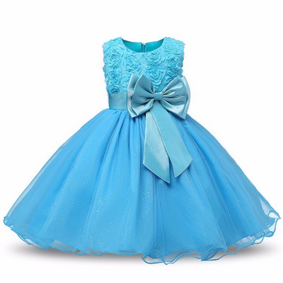 Lovely Princess Flower Summer clothing 2017 Children's Wedding Birthday Party Dresses Costume girls' Tutu Dress